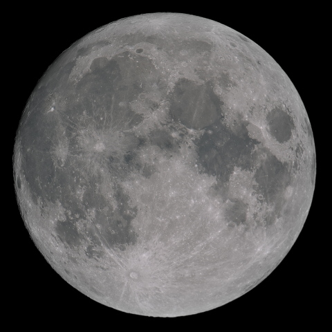 十四日月(月齢13.4)