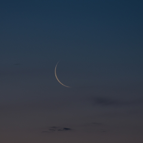 二十九日月(月齢27.7)