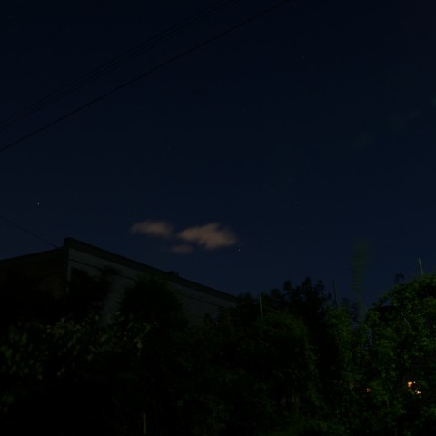 月と木星の接近とアンタレス、土星