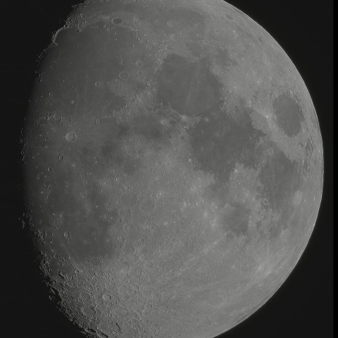 月面五態(月齢10.71)