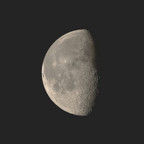 更待月(月齢19.97)・テレコンあり