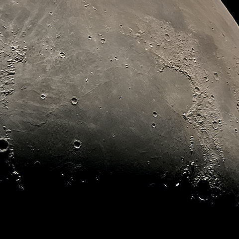 月面北部「虹の入江～コペルニクス」