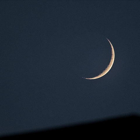 三日月(月齢2.31)