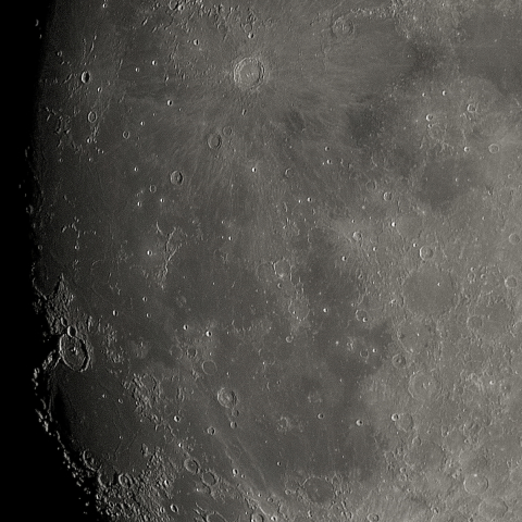 月面「湿りの海～雲の海～フラマウロ丘陵～コペルニクス・ケプラー」附近