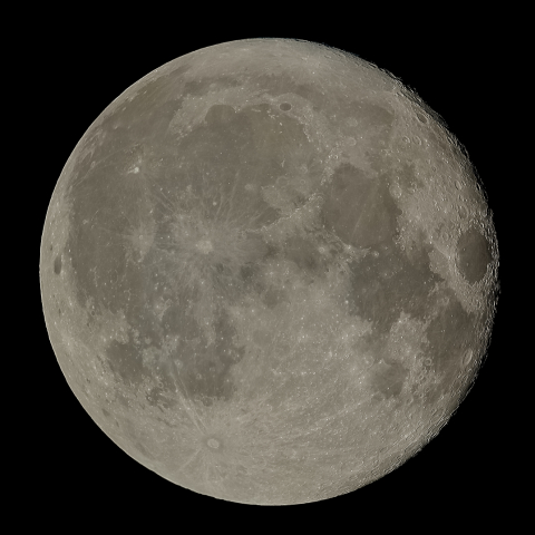 立待月(月齢16.07)