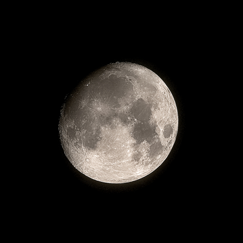 十三夜(月齢12.79)