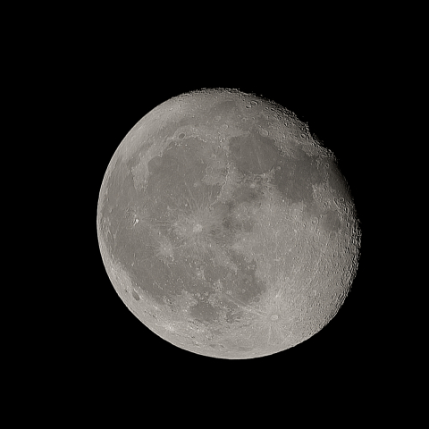 十八日月(月齢17.82)