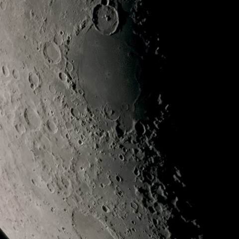 月面「シラー～シッカード～湿りの海」附近