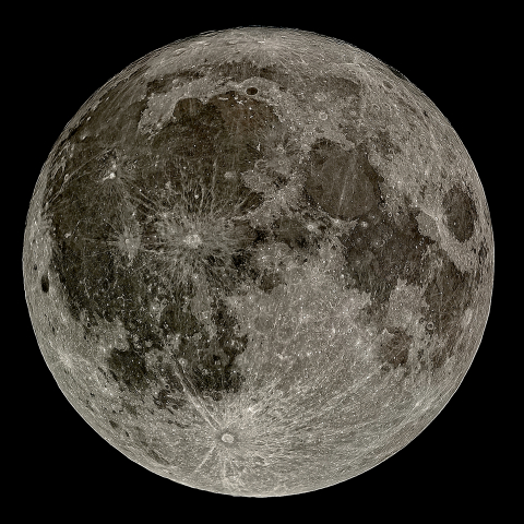 十六日月(満月、月齢15.29)