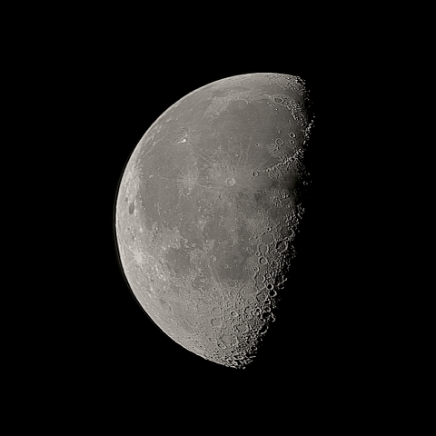 二十三日月(月齢21.74)