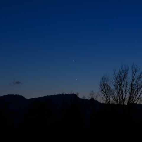 金星と木星の接近-1