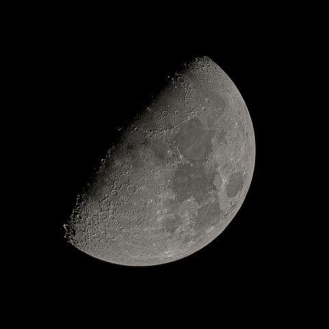 十日月(月齢9.21)