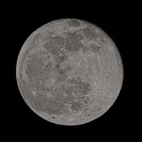 十七日月(月齢16.31)