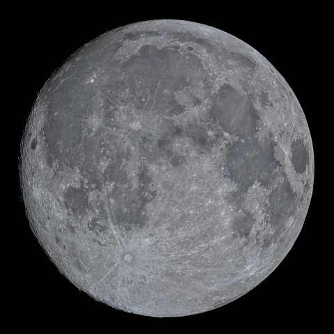 十五日月(月齢14.63)