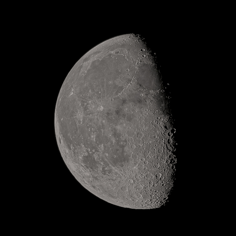 二十一日月(月齢20.17)