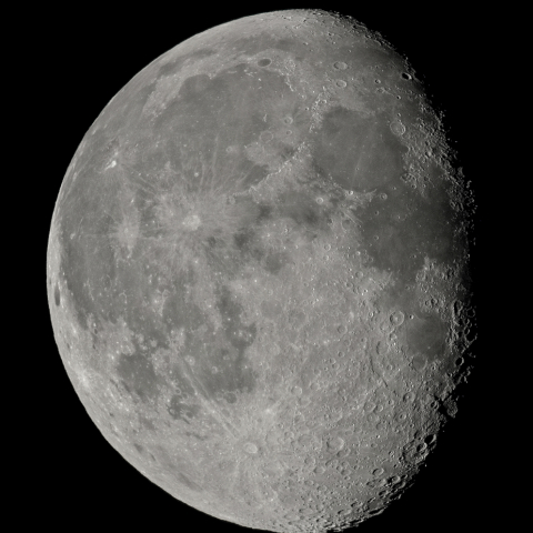 二十日月(月齢18.43)