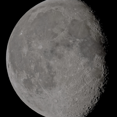 二十日月(月齢18.37)・再画像処理