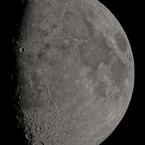 十日月(月齢9.34)