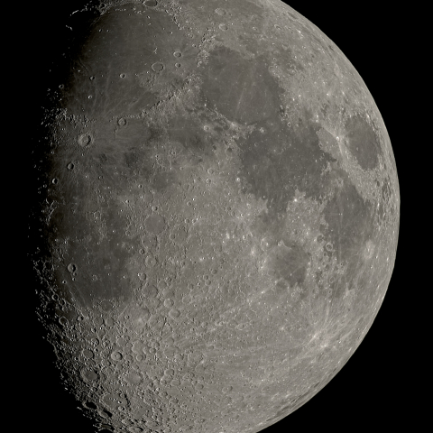 十日月(月齢9.70)