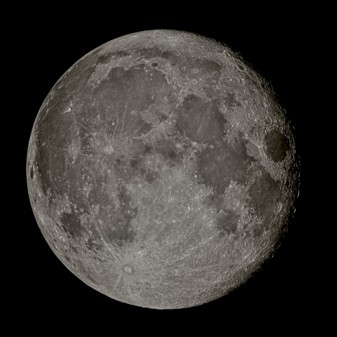 十六日月(月齢15.32)