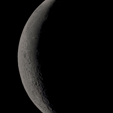 二十七日月(月齢26.07)