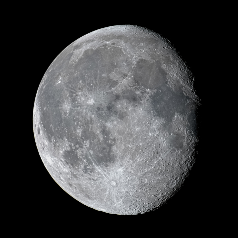 十九日月(月齢18.16)