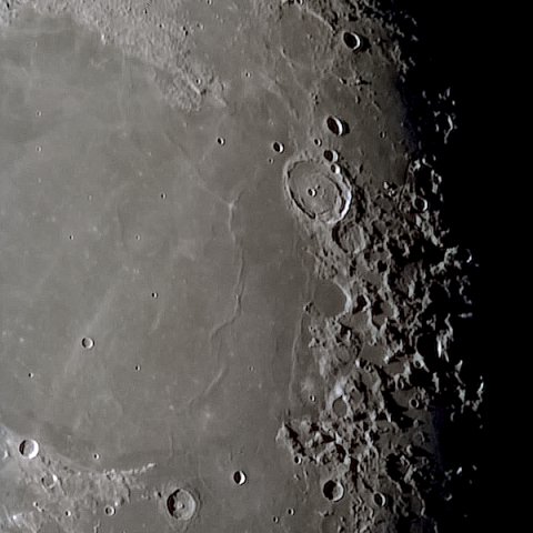 月面「ポシドニウス」附近