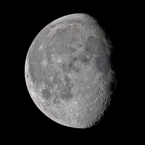 二十一日月(月齢19.35)