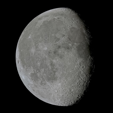 二十一日月(月齢19.38)