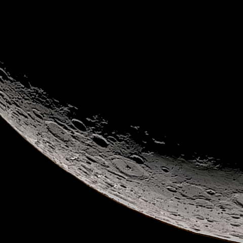 月面「4大クレーター群」附近