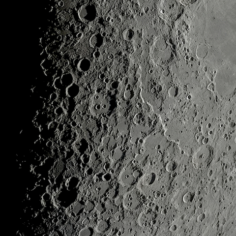 月面「マウロリクス～アルタイ断崖～テオフィルス」附近