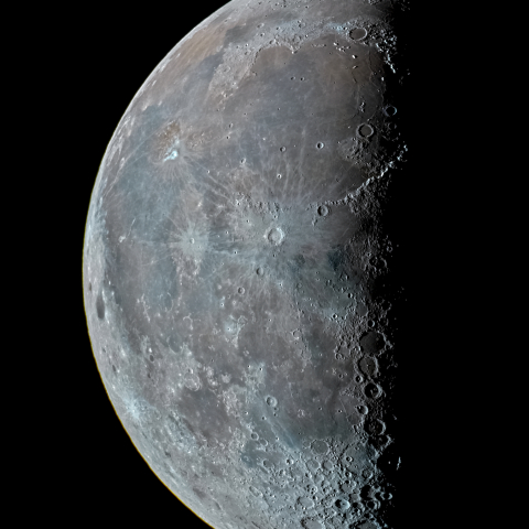 二十三日月(下弦、月齢21.62)