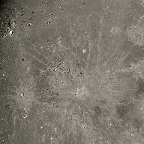 月面「アリスタルコス台地～コペルニクス」附近