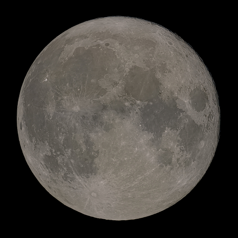 中秋の名月(満月、月齢14.4)