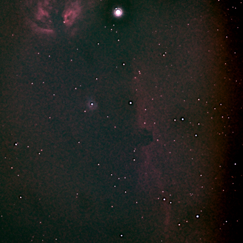 IC434 馬頭星雲・再画像処理①