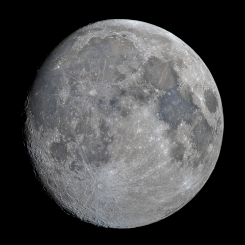 十四日月(月齢13.3)・再画像処理