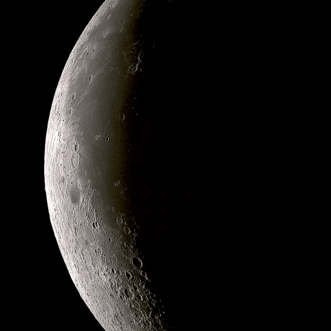 二十七日月(月齢25.7)・再画像処理