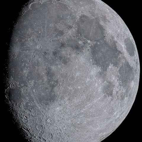 十二日月(月齢11.3)・再画像処理