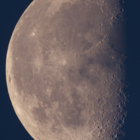 二十二日月(月齢20.9)・未処理