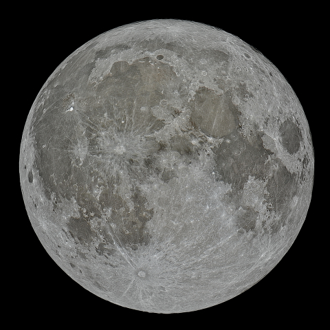 十六日月(満月、月齢15.1)