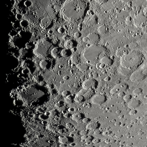 月面「デランデル～マギヌス～モレトス」附近