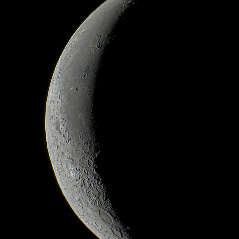 二十七日月(月齢25.4)