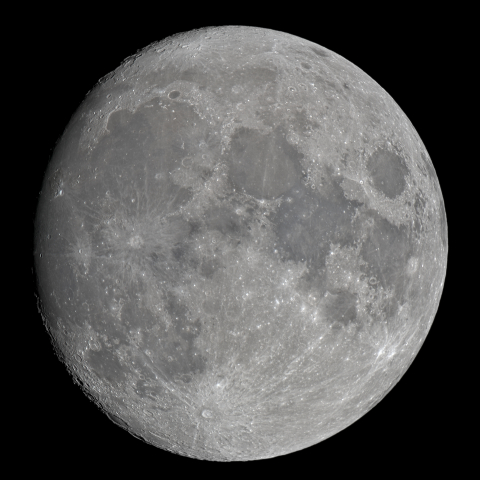 十三夜(月齢12.0)・再画像処理