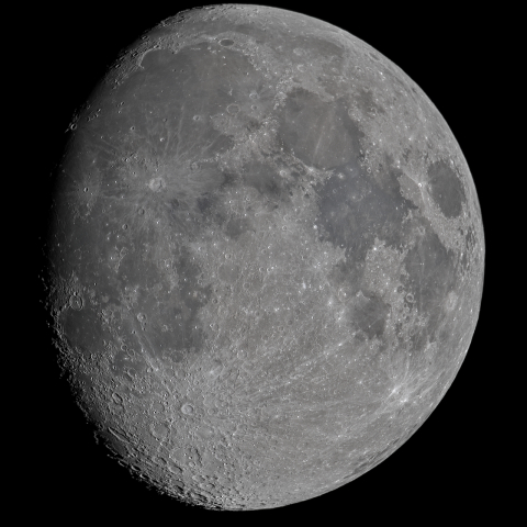 十二日月(月齢11.7)