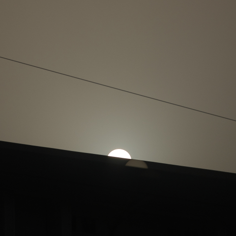 青い夕焼け(2023.04.12)