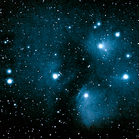 M45 プレアデス星団・再画像処理