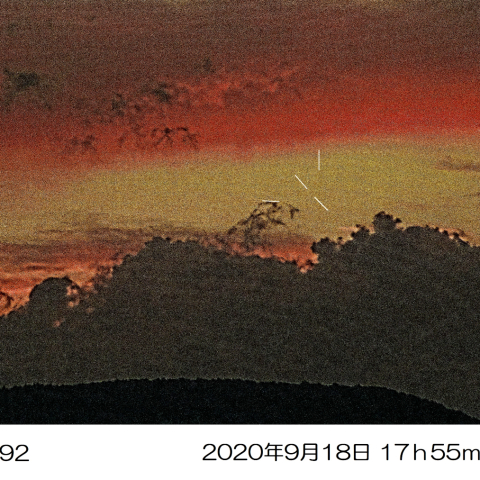 二日月(月齢0.9)