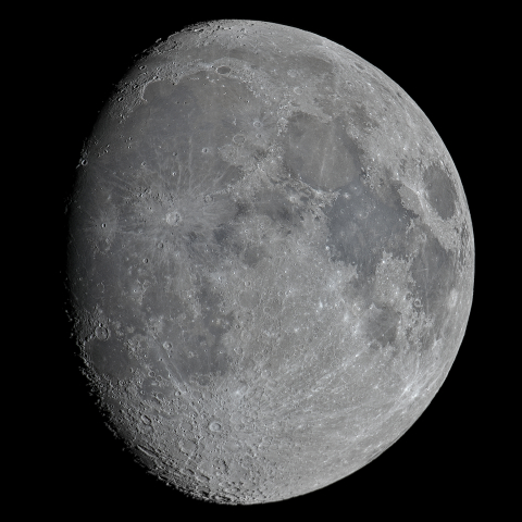 十二日月(月齢11.8)