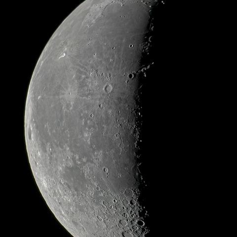 二十四日月(月齢22.9)