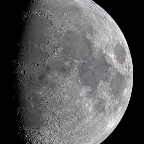 十日月(月齢9.3)